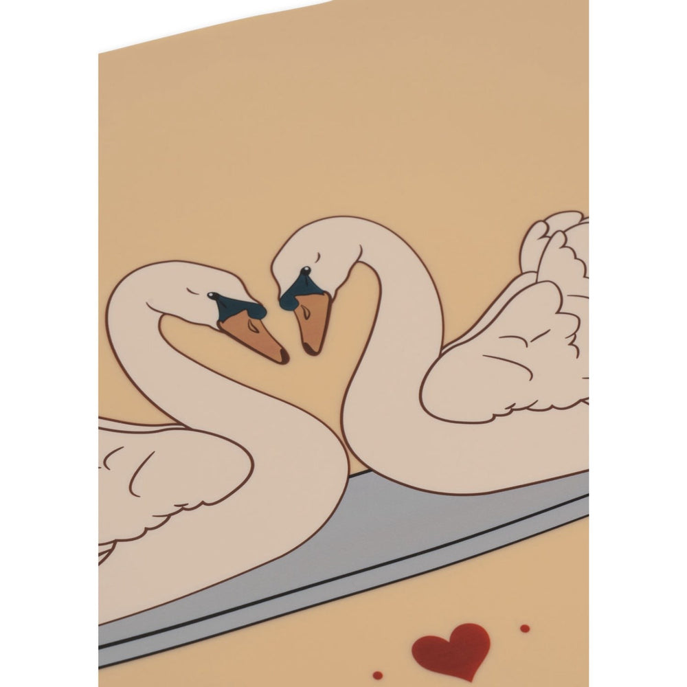 Køb Konges Sløjd Swan Silikone Dækkeserviett