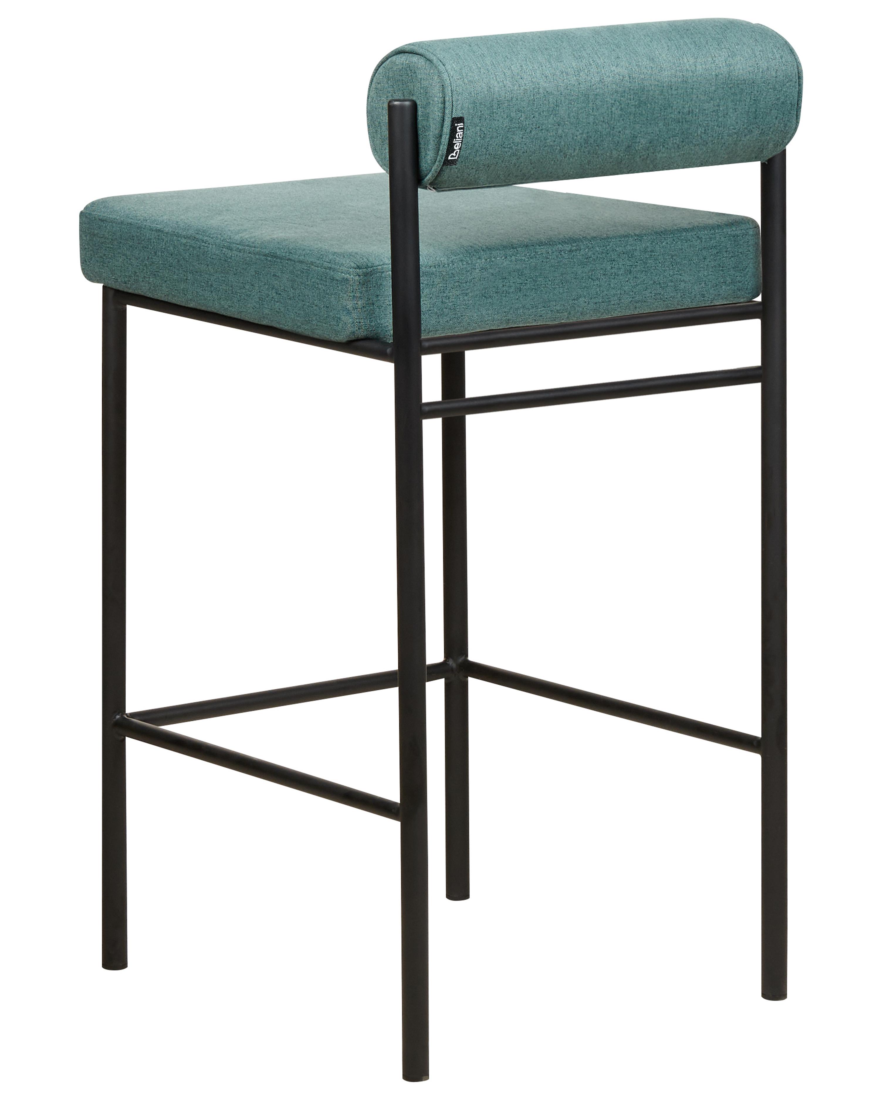 Set van 2 barstoelen AMAYA Groenblauw