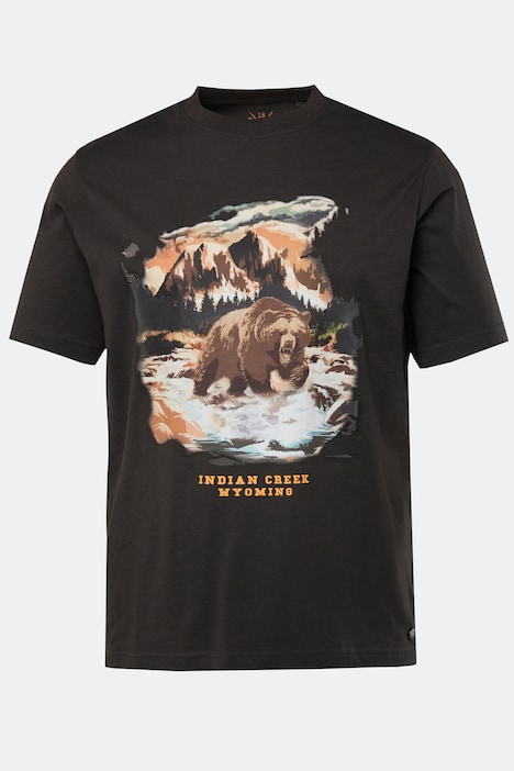 JP 1880 T-Shirt, Halbarm, Brustprint, bis 8 XL
