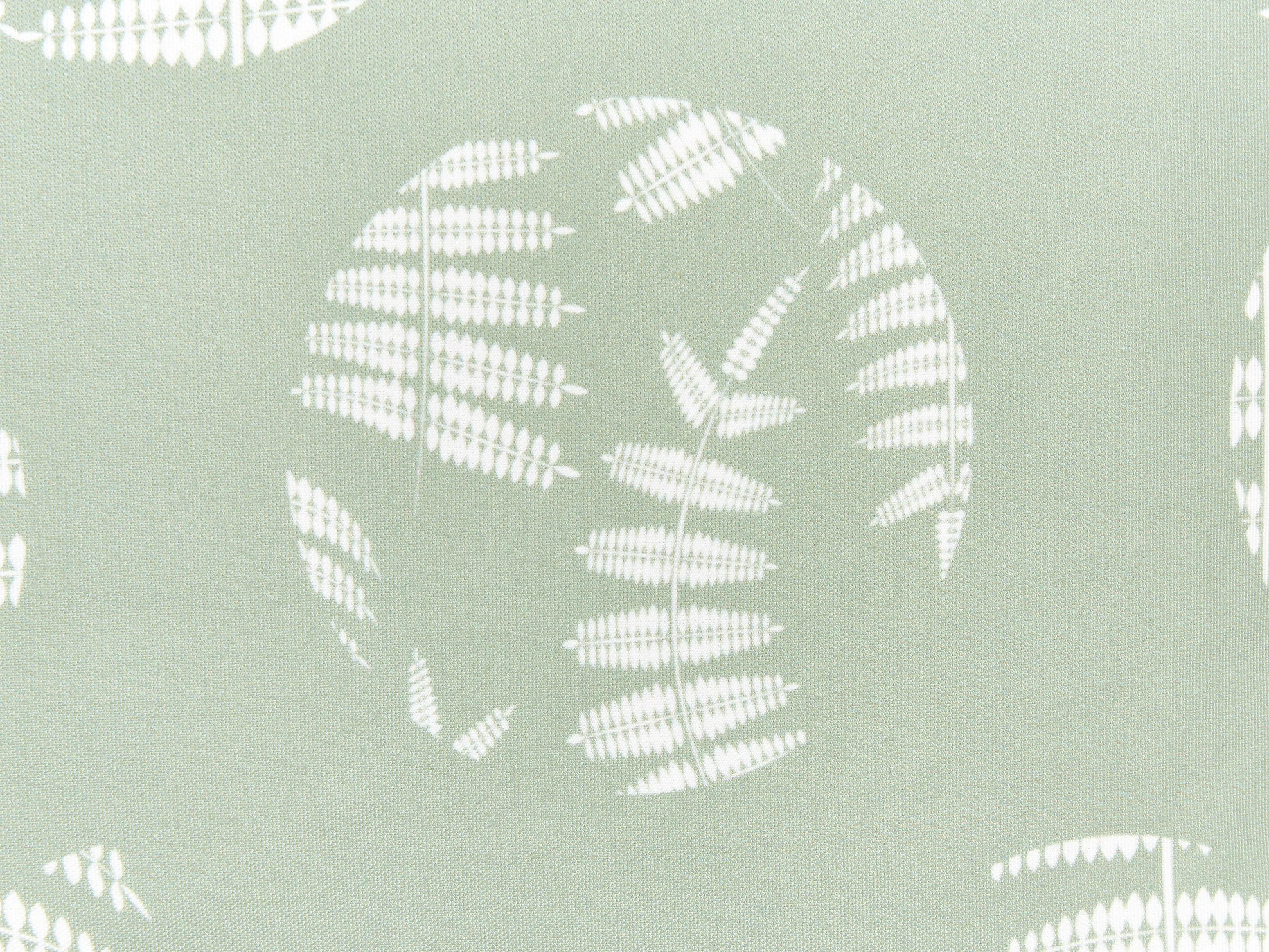 Set van 2 tuinkussens ALASSIO bladpatroon 40 x 60 cm Groen