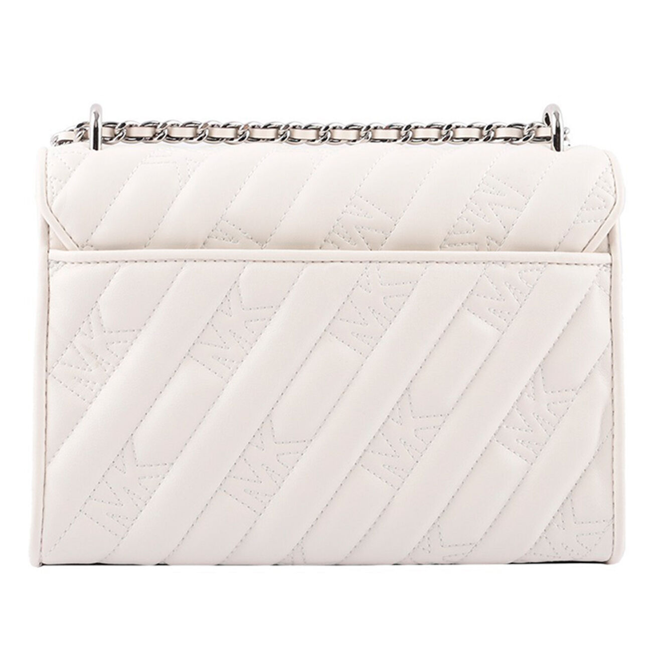 Michael Kors Sac bandoulière en Cuir Rose M blanc - 23x16.5x7 cm