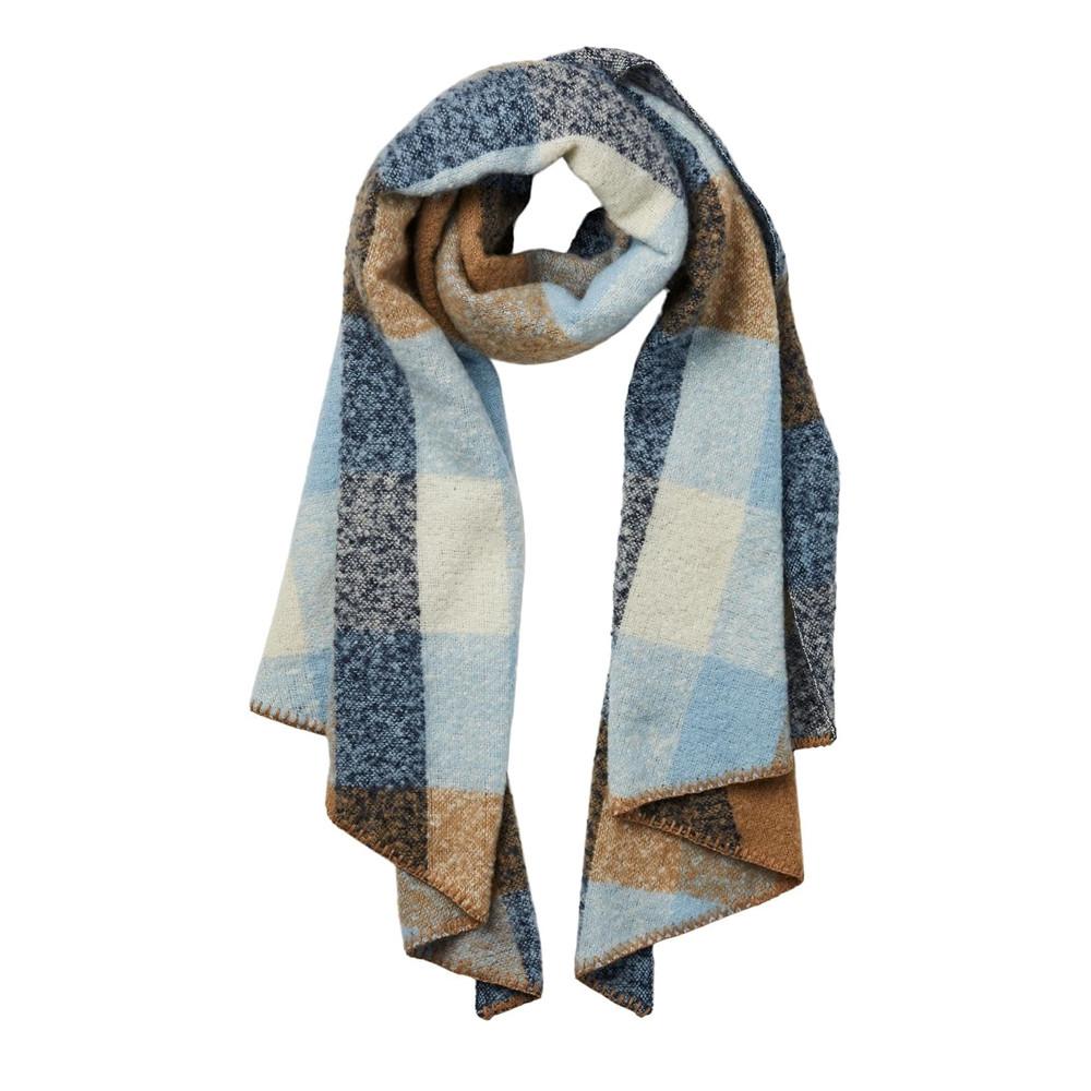 Pieces Echarpe Bleu Femme Pieces Pyron
