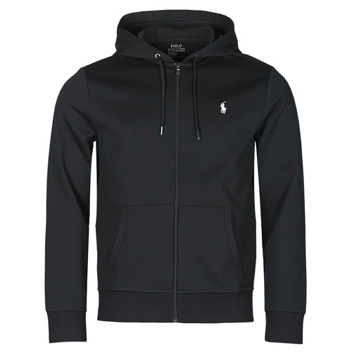 Polo Ralph Lauren - SWEATSHIRT A CAPUCHE ZIPPE EN JOGGING DOUBLE KNIT TECH LOGO PONY Negro