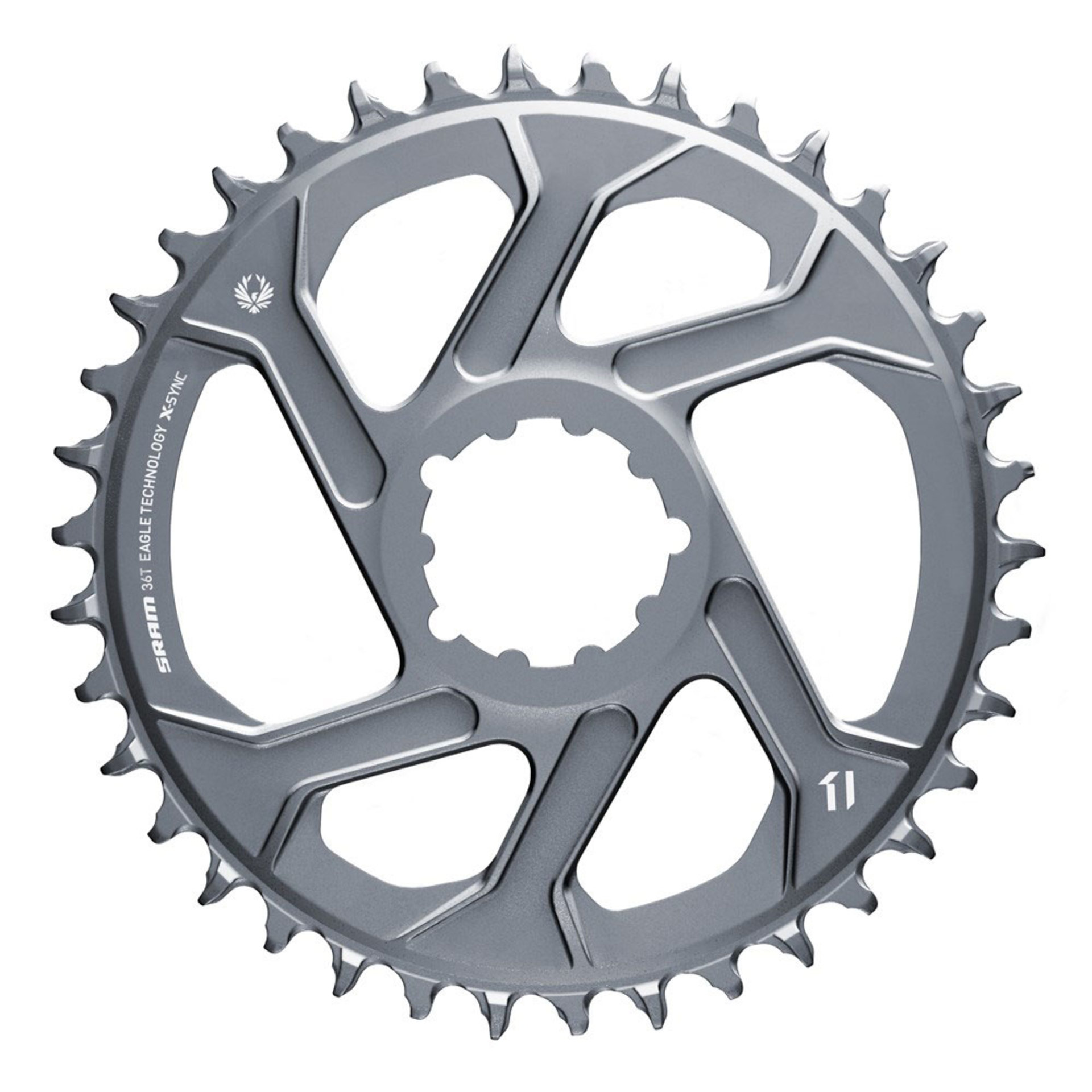 SRAM XX1/X01 Eagle Direct Mount 6mm Offset Kettingblad 12 Speed Lunar/Polar