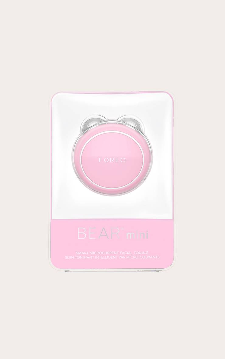 Pink Appareil De Raffermissement Facial Ciblé À Microcourant Foreo Bear Mini Perle