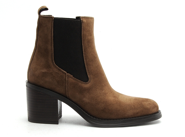 Alpe boots bottine talons femme 2394 marron