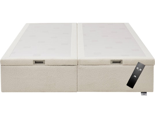 TEMPUR - Sommier 180 x 200 Premium Swift électrique 180x200 bouclé creme D72