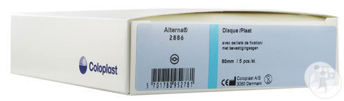 Alterna Disques Avec Oreillers Fixation 60mm 5 Pièces (2886)