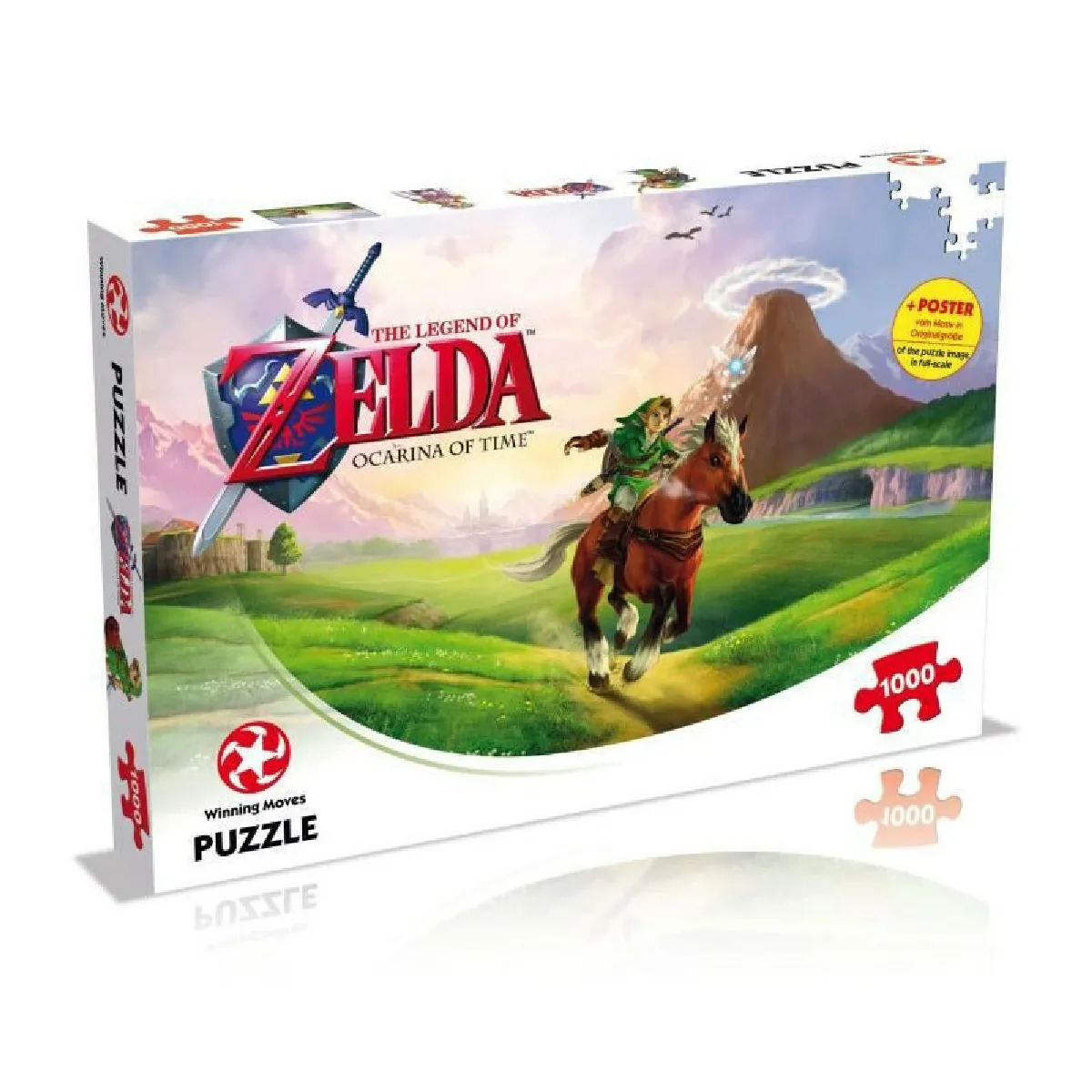 Winning Moves Zelda Puzzle Ocarina Of Time - 1000 pièces