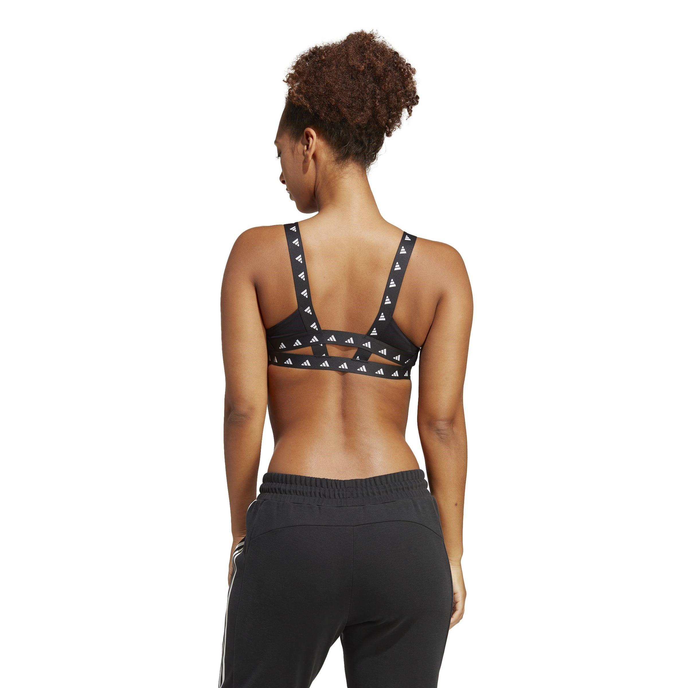adidas Purebare Light Support Bra Womens Low Impact Sports