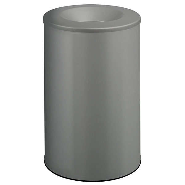 Corbeille neo anti-feu 90 L - gris clair 9022