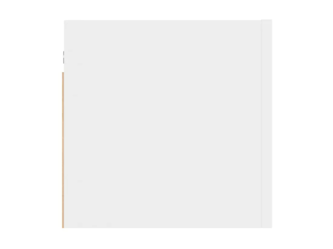 Tables de chevet suspendu 2 pcs Blanc 30,5x30x30