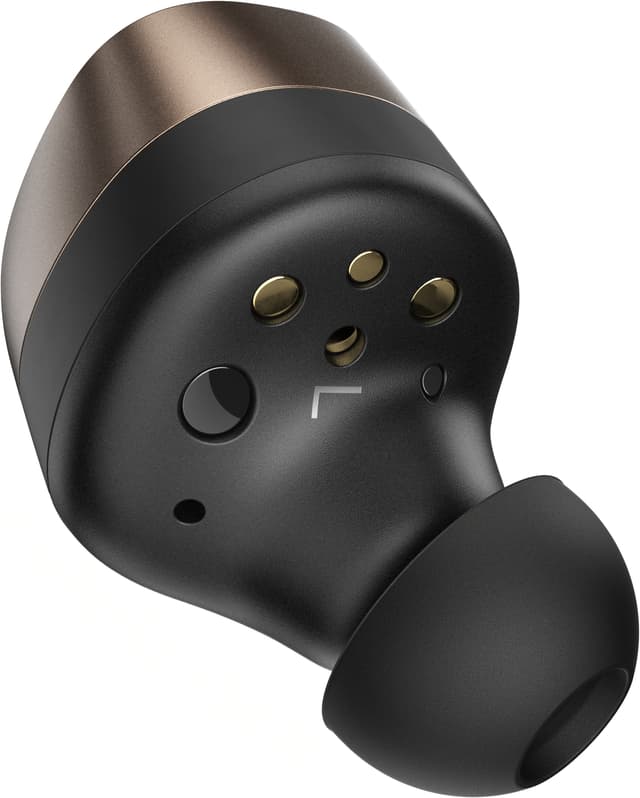 Sennheiser Momentum 4 true wireless in-ear høretelefoner (sort kobber)