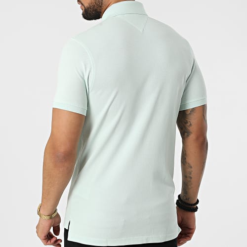 Polo Manches Courtes 1985 Slim 7771 Turquoise Clair