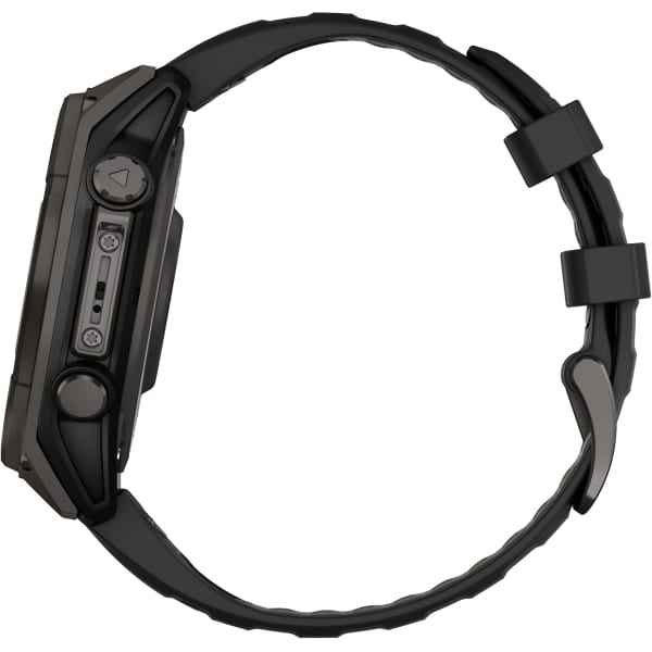 Montre cardio GPS GARMIN FENIX 8 SOLAR 47MM SAPPHIRE TITANE TITANE CARBON GREY
