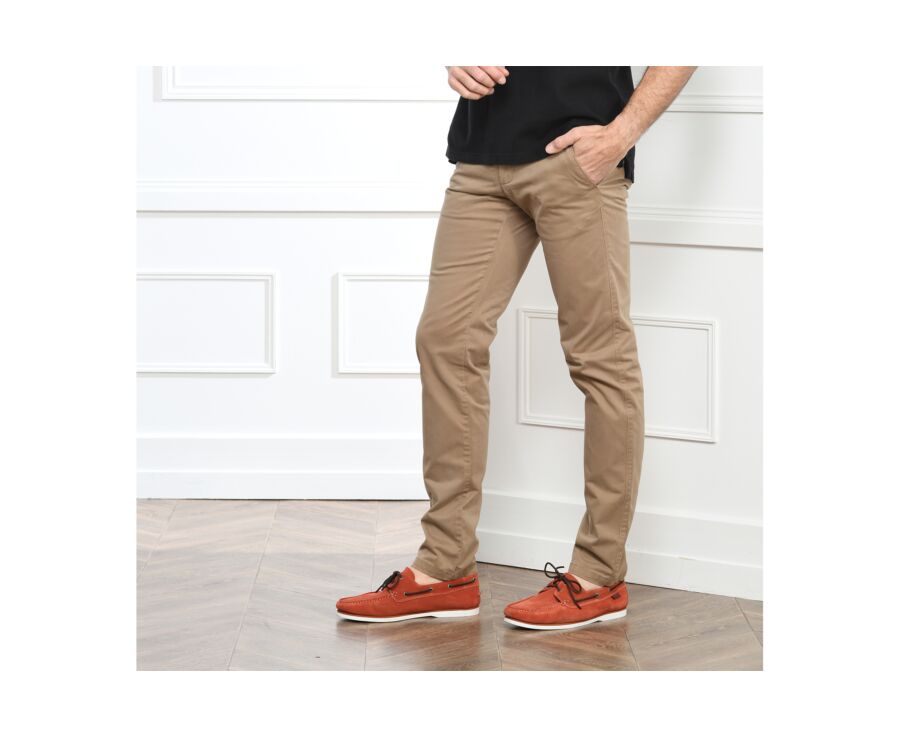 Pantalon chino homme Bronze - KEATON