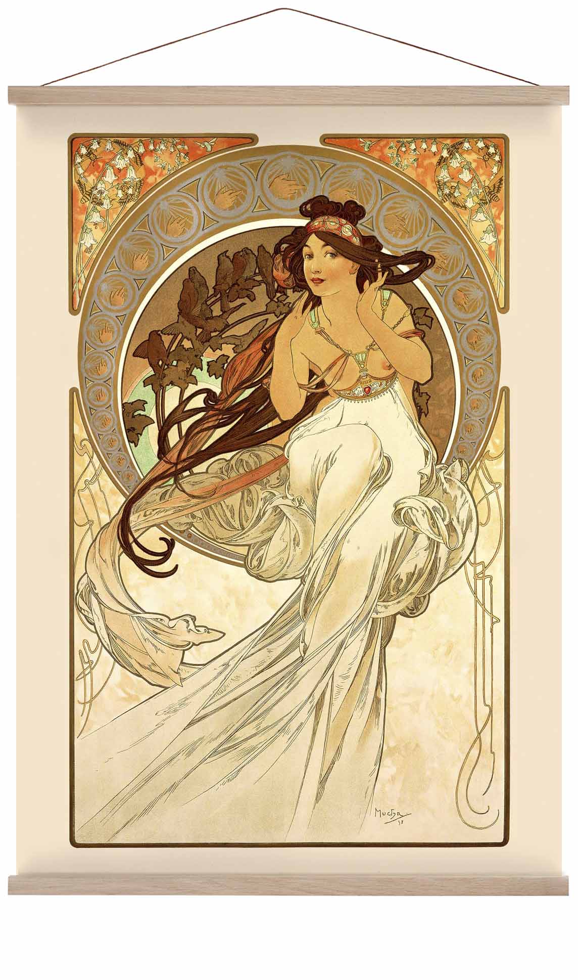 Die Kunst Musik von Alphonse Mucha