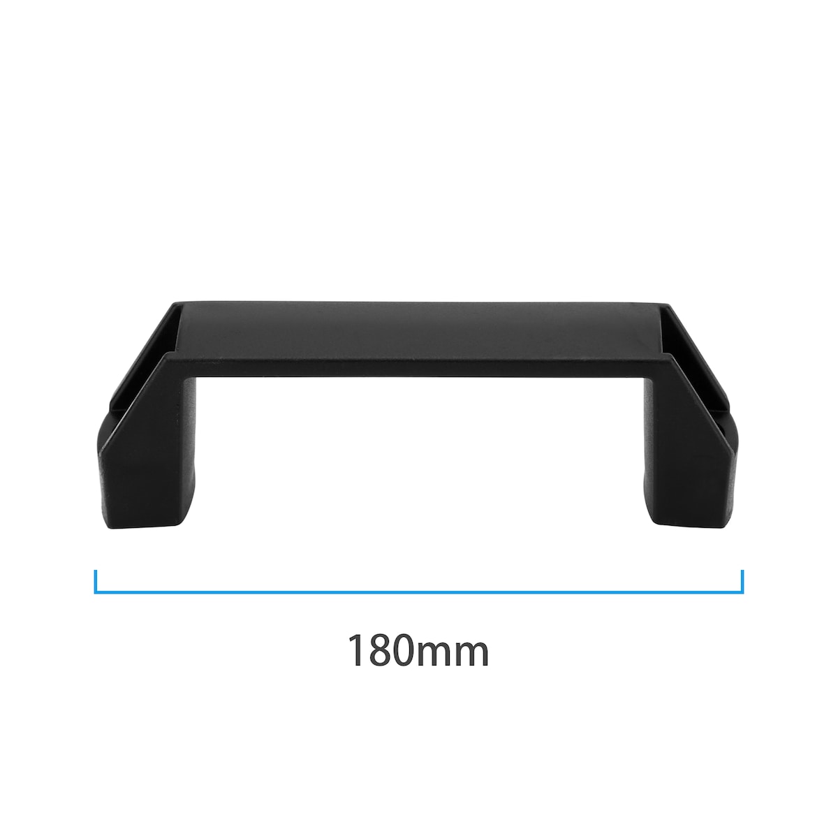 Bærehåndtak Håndtak Plasthåndtak Svart (180 mm)