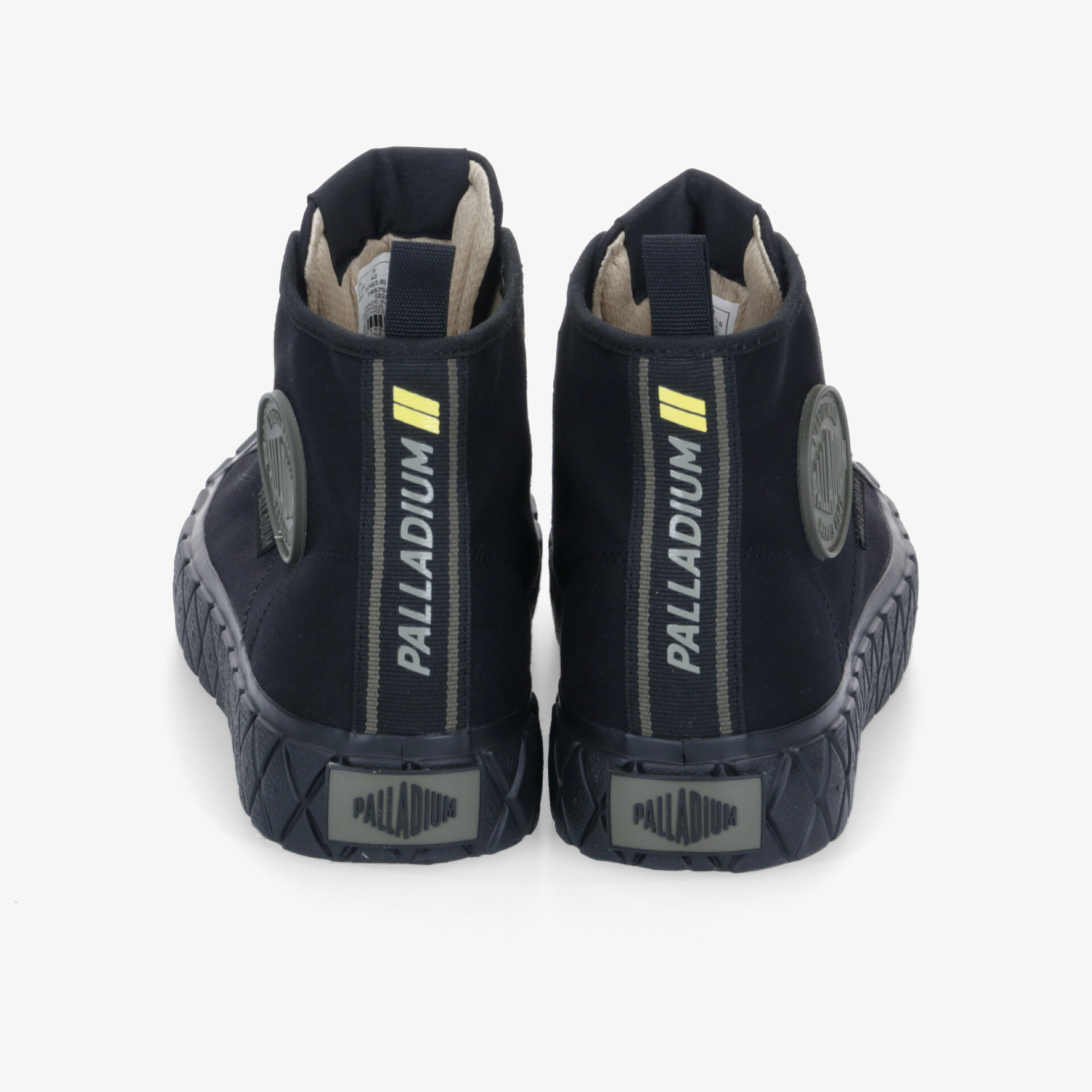 PALLADIUM PALLA ACE MID SUPPLY Herren Leinenschuhe schwarz