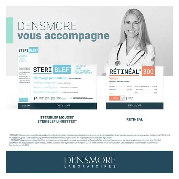 Densmore Rétineal - Maintien de la vision - Cure 1 mois