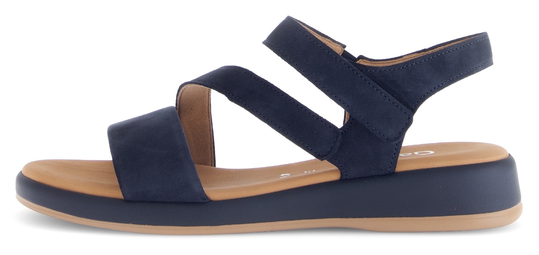Gabor Riemchensandale »RHODOS«  , Sommerschuh, Sandalette, Keilabsatz, in Bequemweite G (weit)