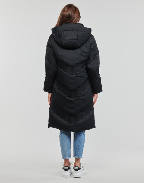 Guess - IDA LONG DOWN JACKET Negro