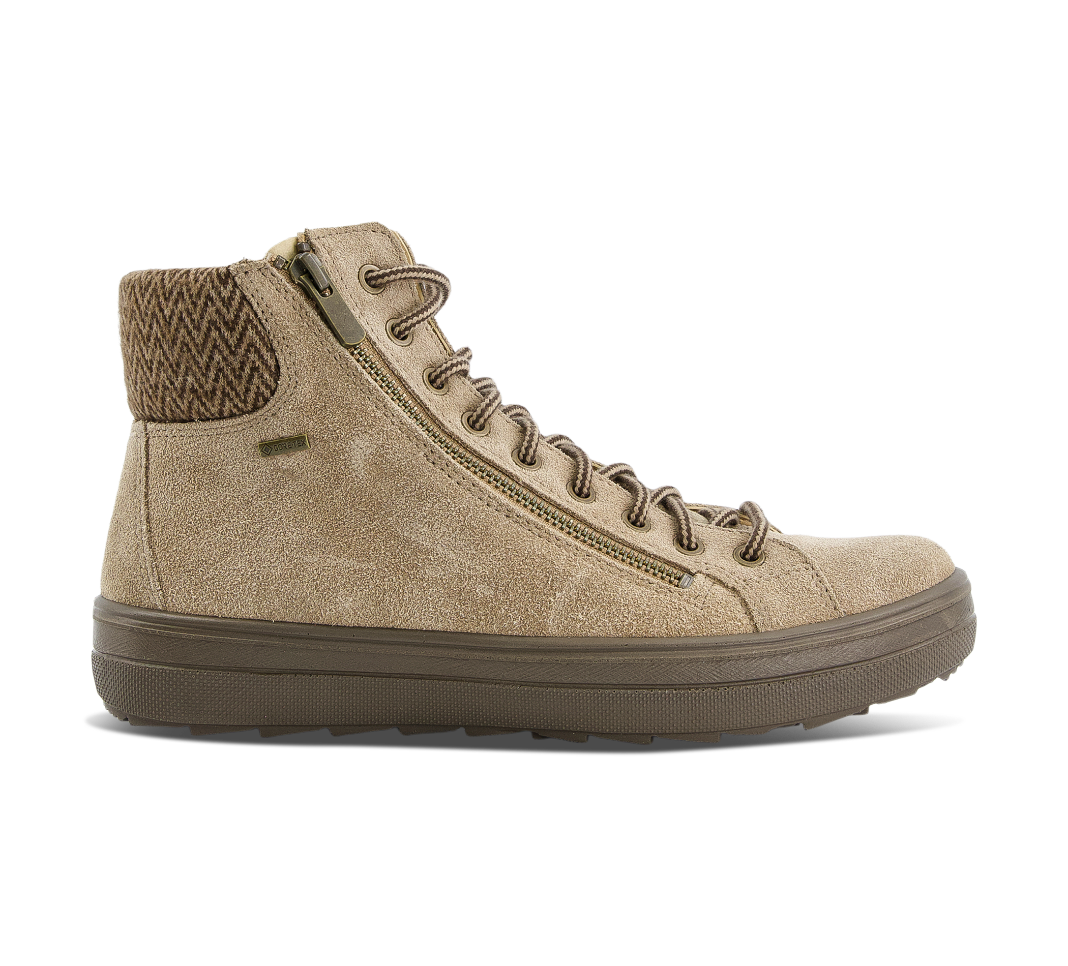 Legero Mira - Schnürstiefel Leder beige/taupe