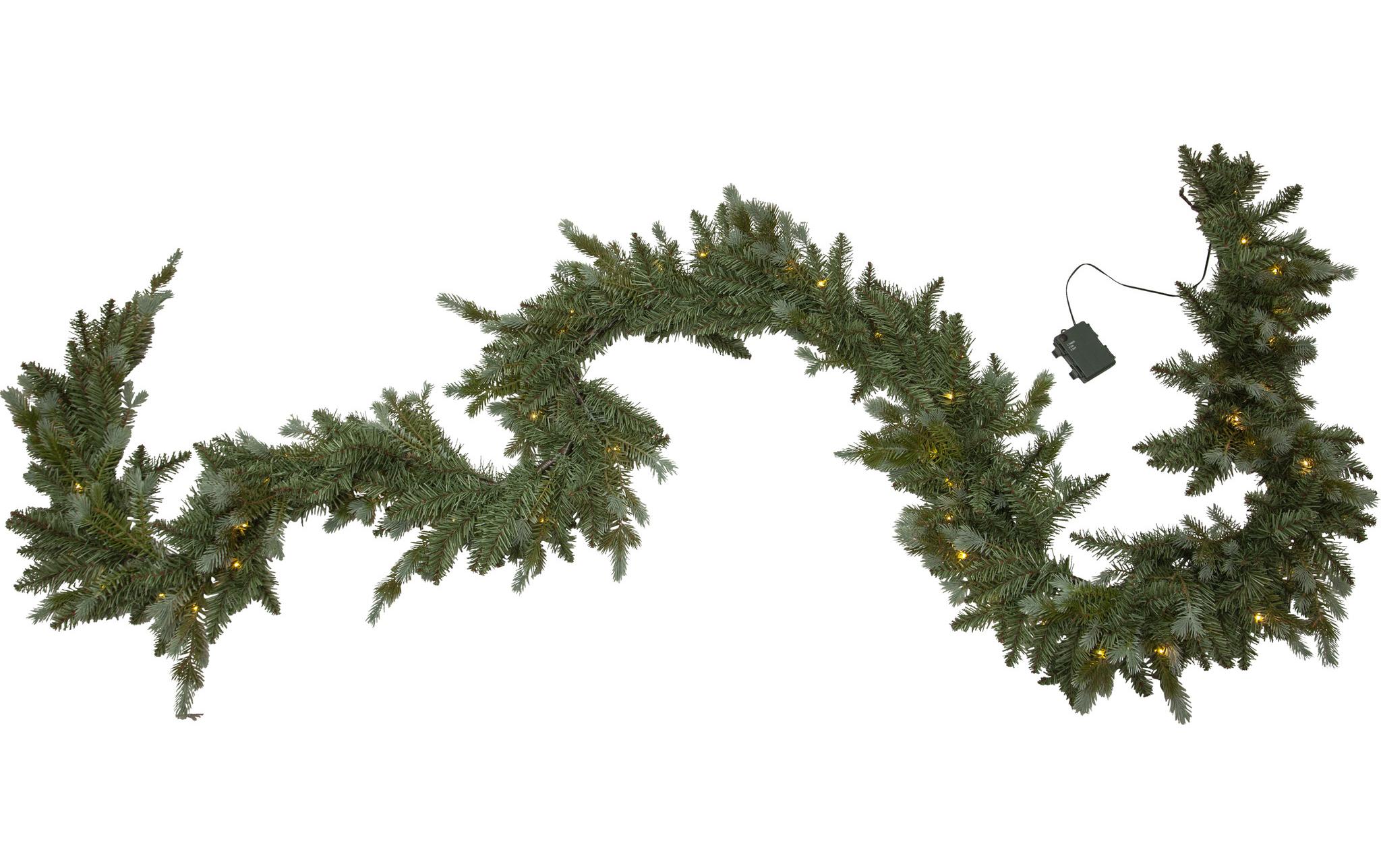 Girlande LED Greyland, 300 cm, GrünLED Weihnachtsdekoration
