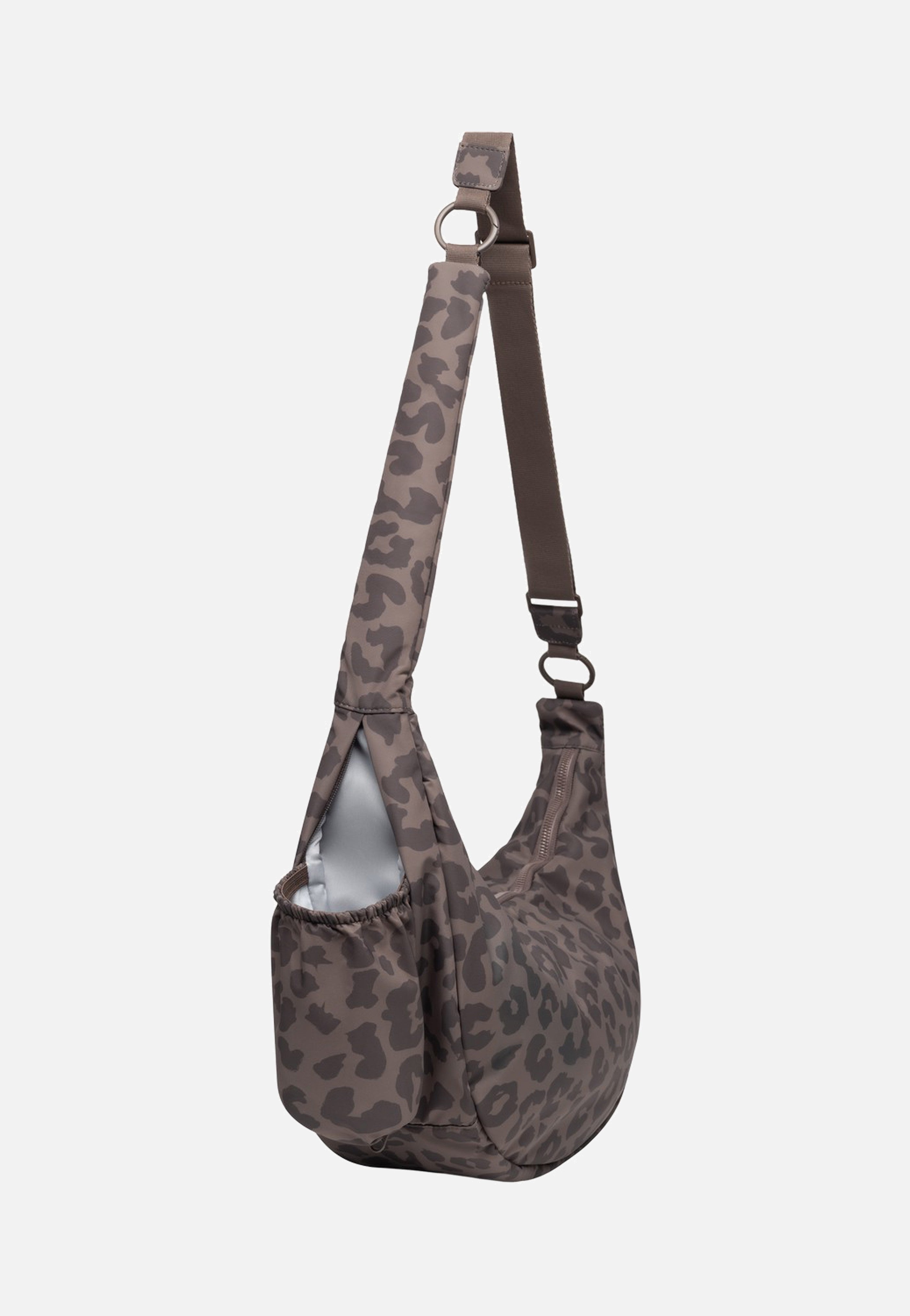 Lou Large Brown Leo - Crossbody Bag