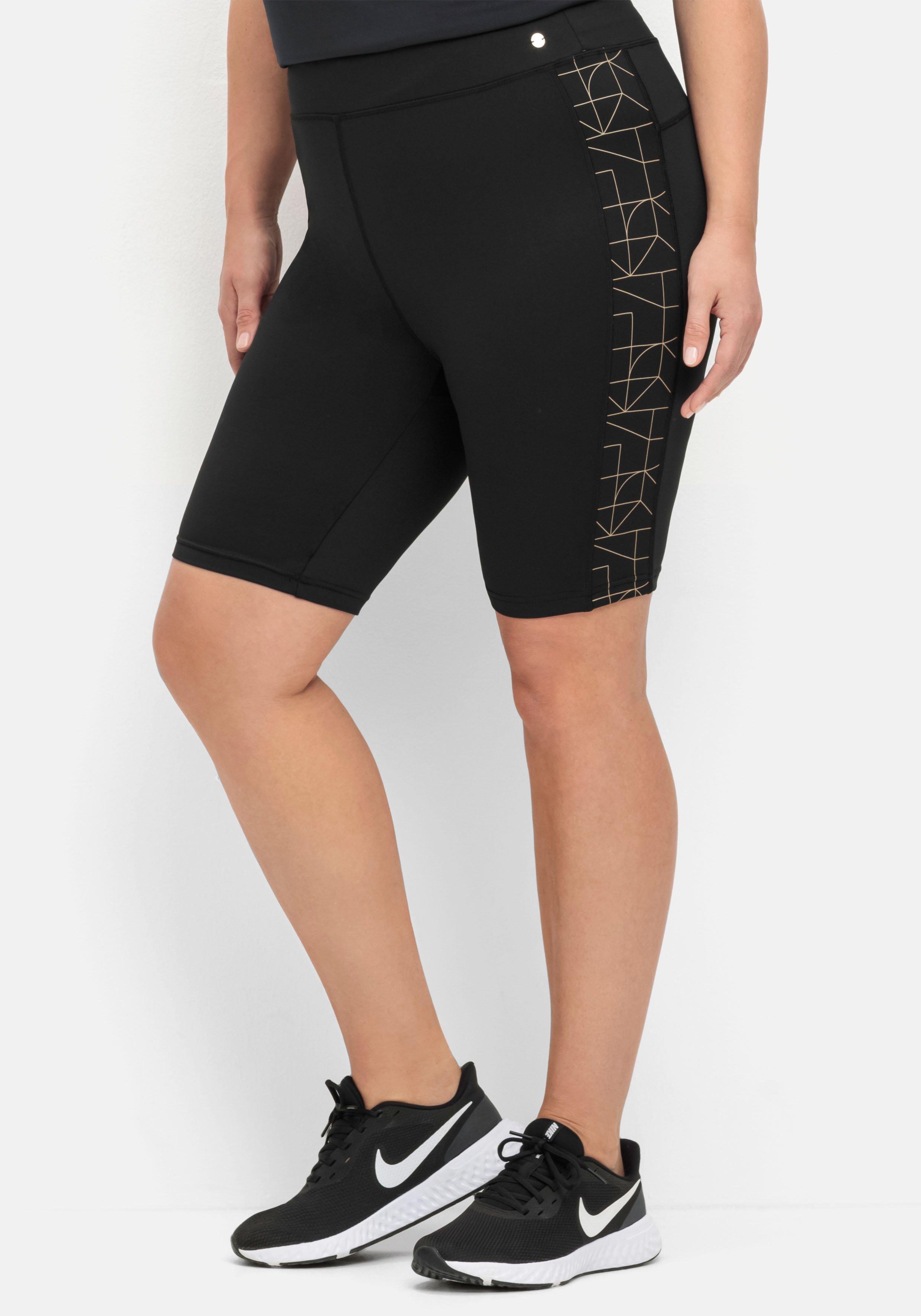 Funktions-Radlerhose mit seitlichem Druck