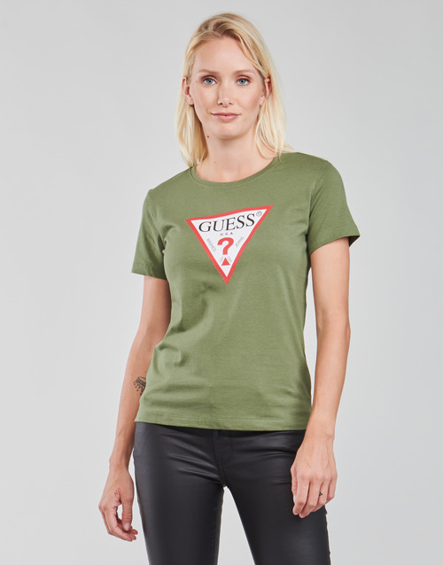 Guess - SS CN ORIGINAL TEE - Kaki