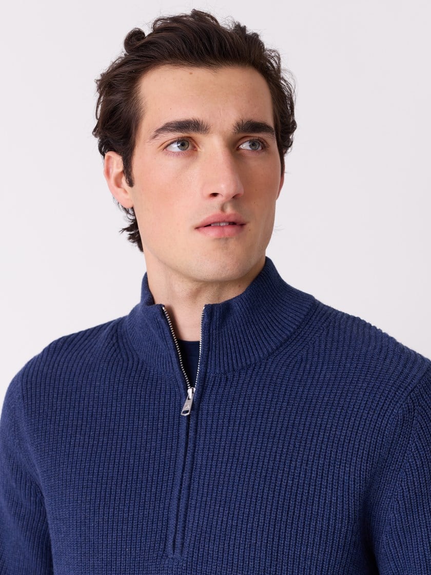 Simon zipneck Peacoat