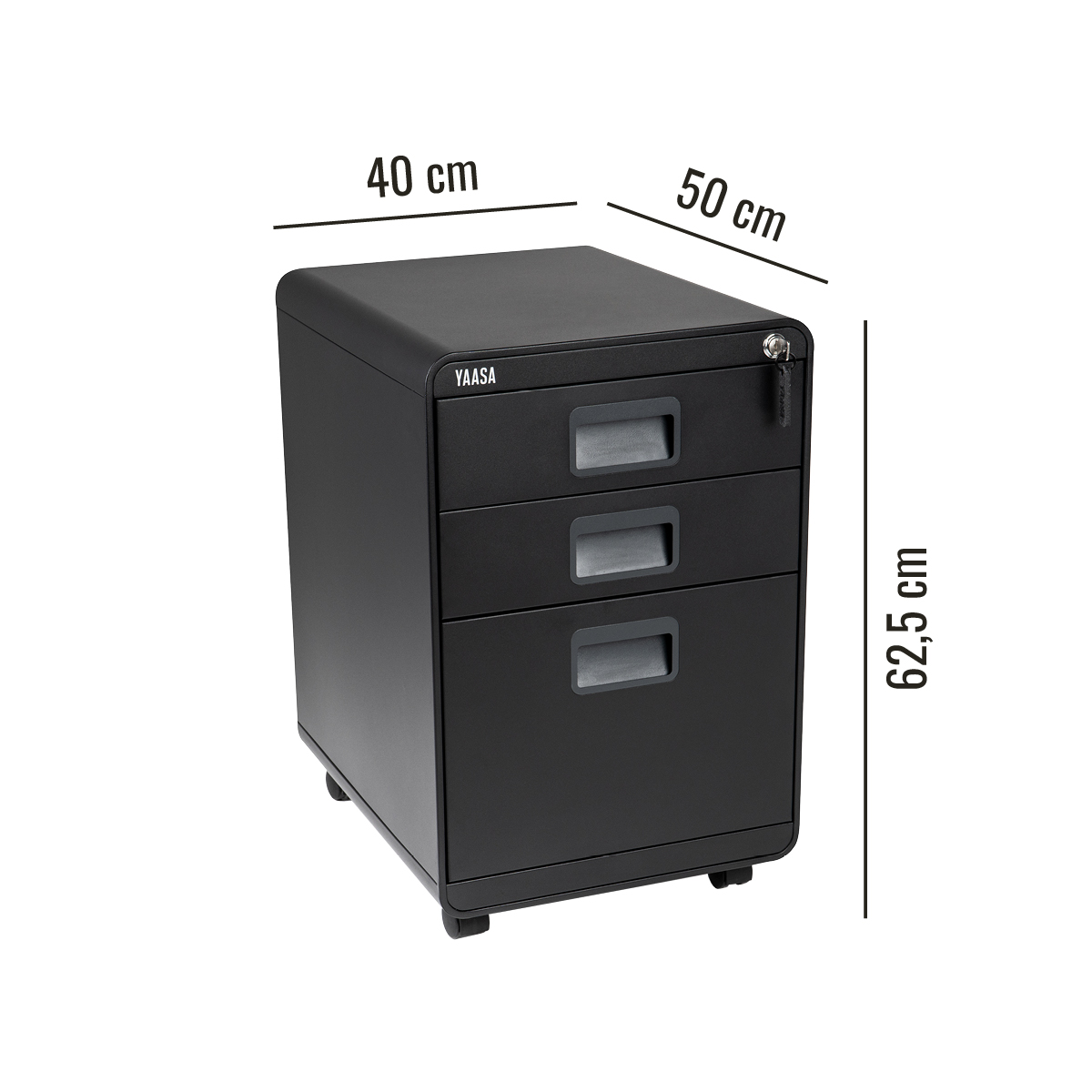 Yaasa File Cabinet - Roll container