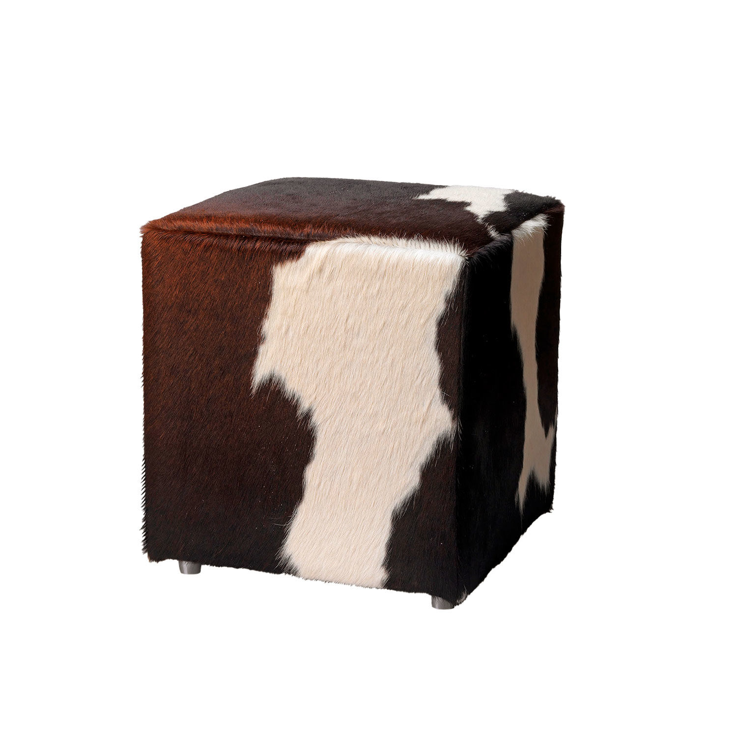 Kuhfell-Hocker