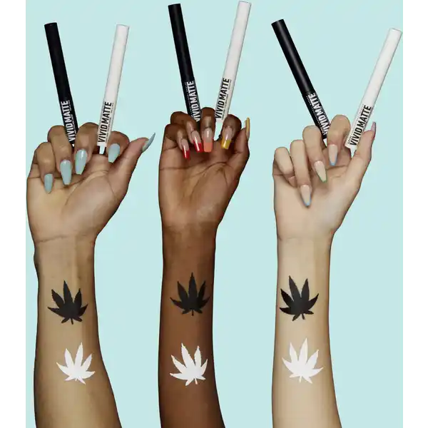 Vivid Matte Liquid Liner Black