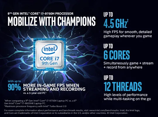 MSI GP75 Leopard 9SD-499NE - Intel® Core™ i7-9750H - 17.3