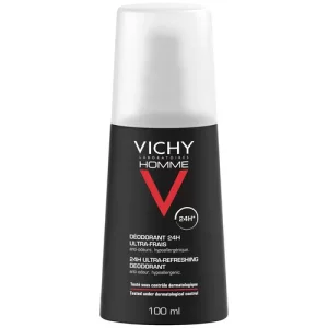 Vichy Homme Déodorant Vaporisateur Ultra-Frais - 100ml