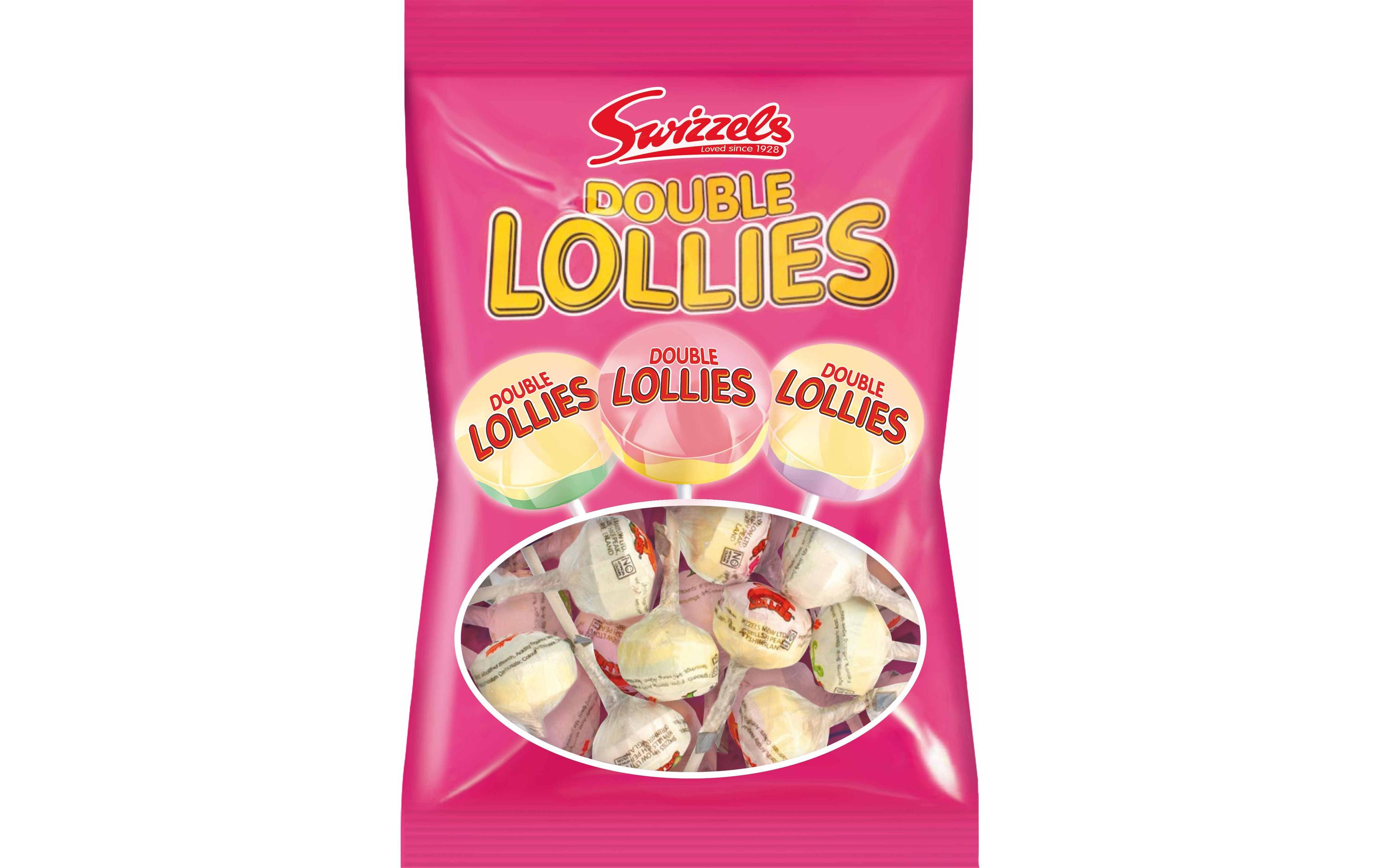 Bonbons & Gummibären Double Lollies 90 gBunte Lollies