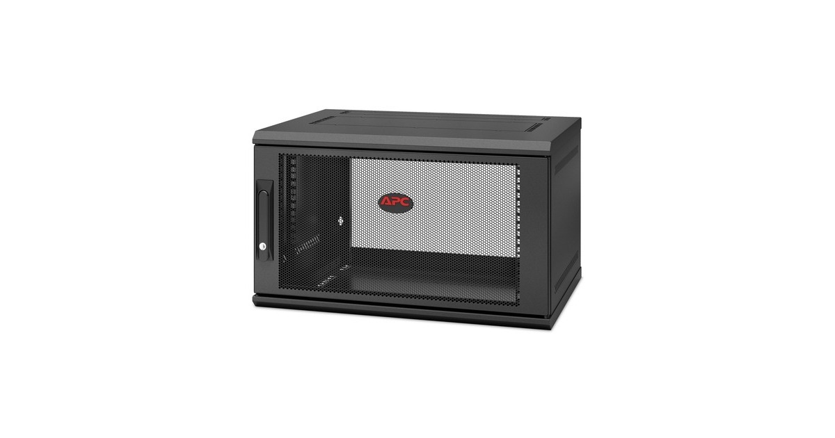APCNetShelter WX 6U server rack  (Zwart, 600 x 400 x 355mm)