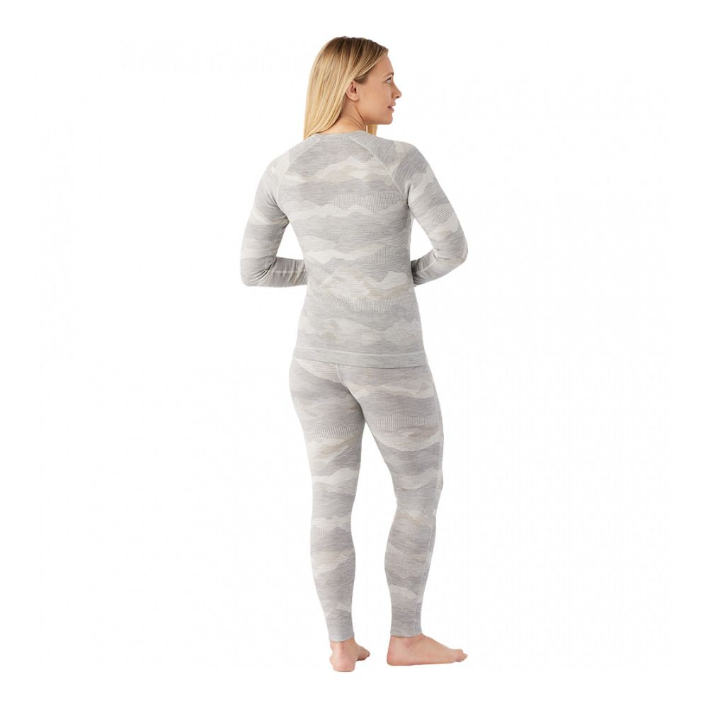 Smartwool CLASSIC THERMAL MERINO CREW - Sous-couche Femme light grey