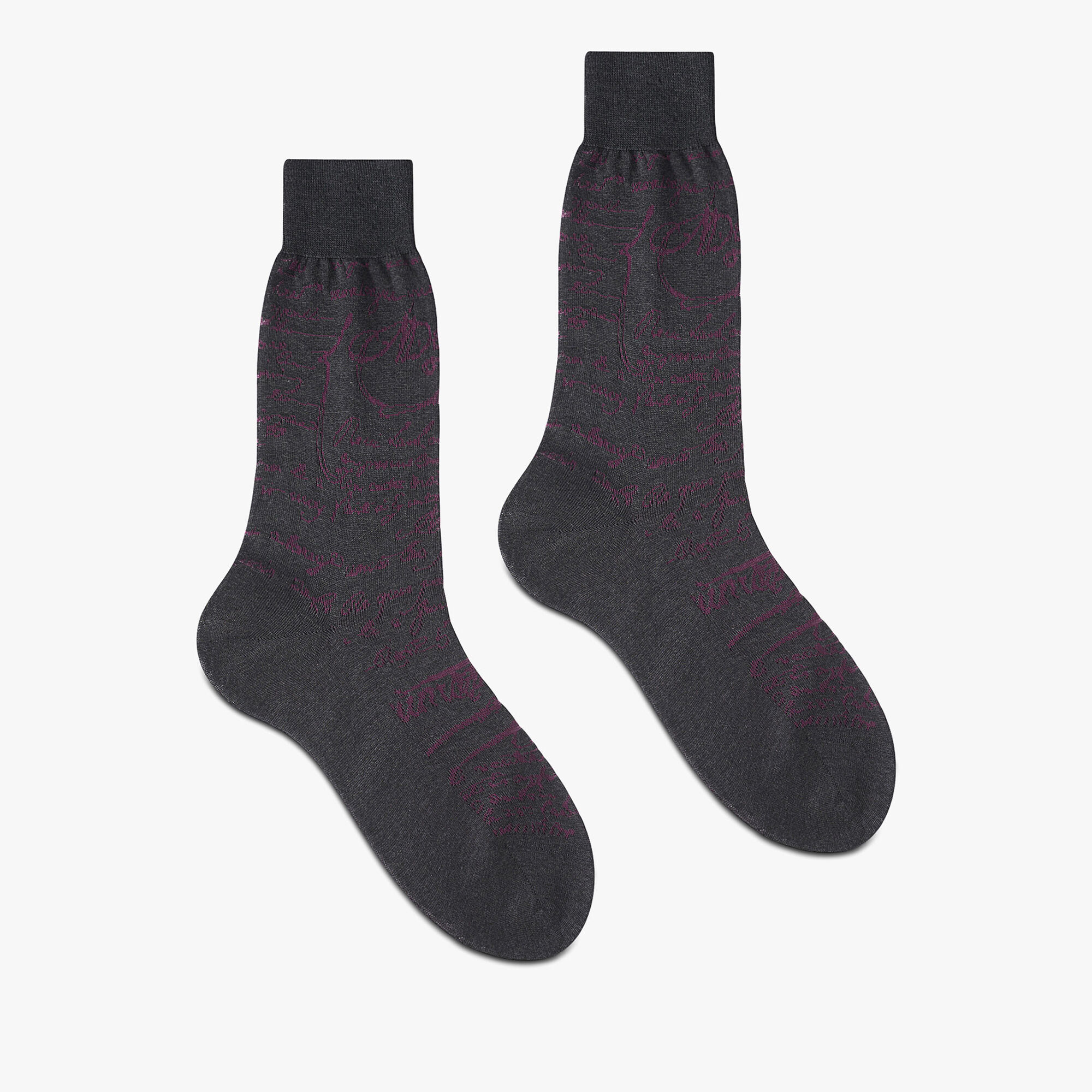 Chaussettes Scritto en Coton