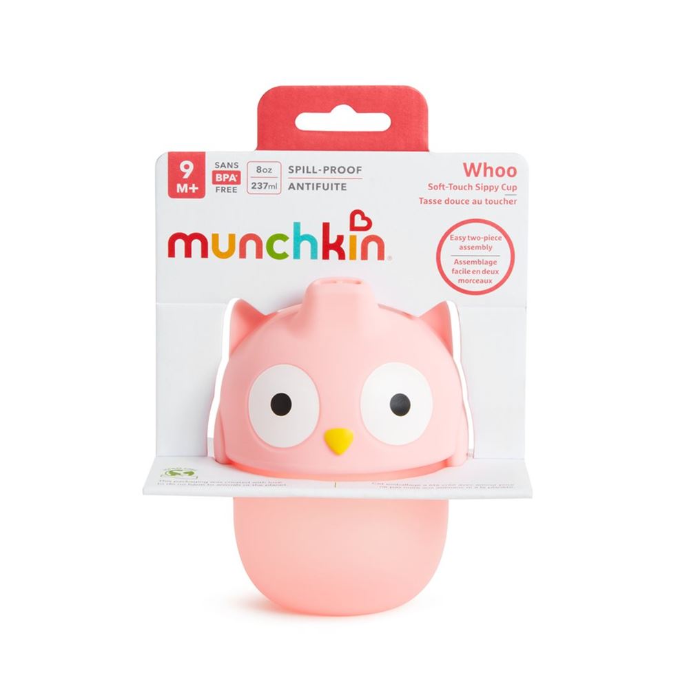 MUNCHKIN Auslaufsicherer Becher<br>1 Stück, 237ml, Animal 9M+