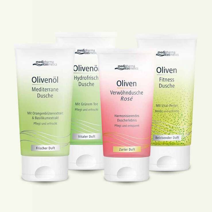 Olivenöl Mediterrane Dusche, 150 ml