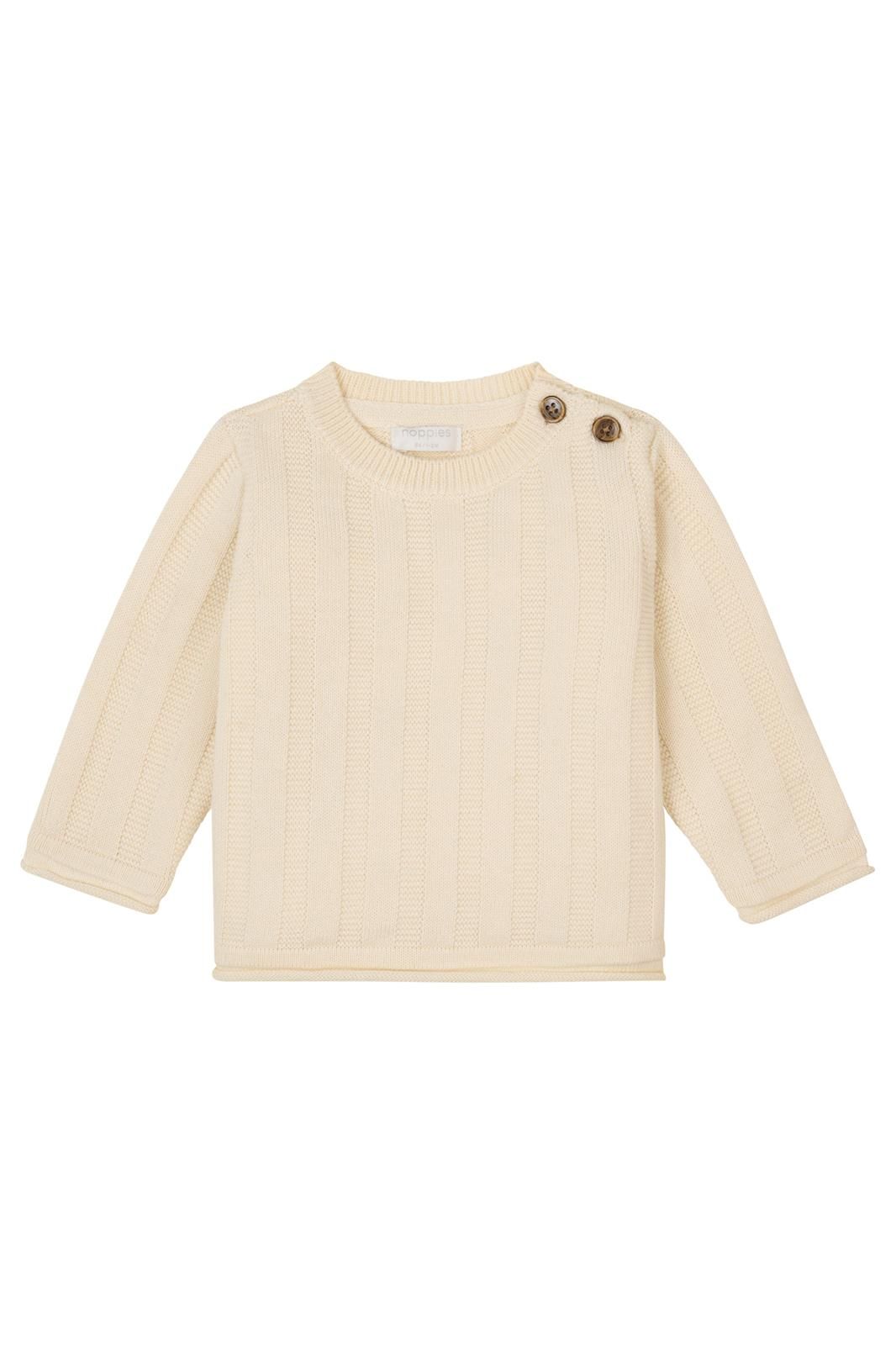 Noppies Newborn Trui Gergal - Butter Cream