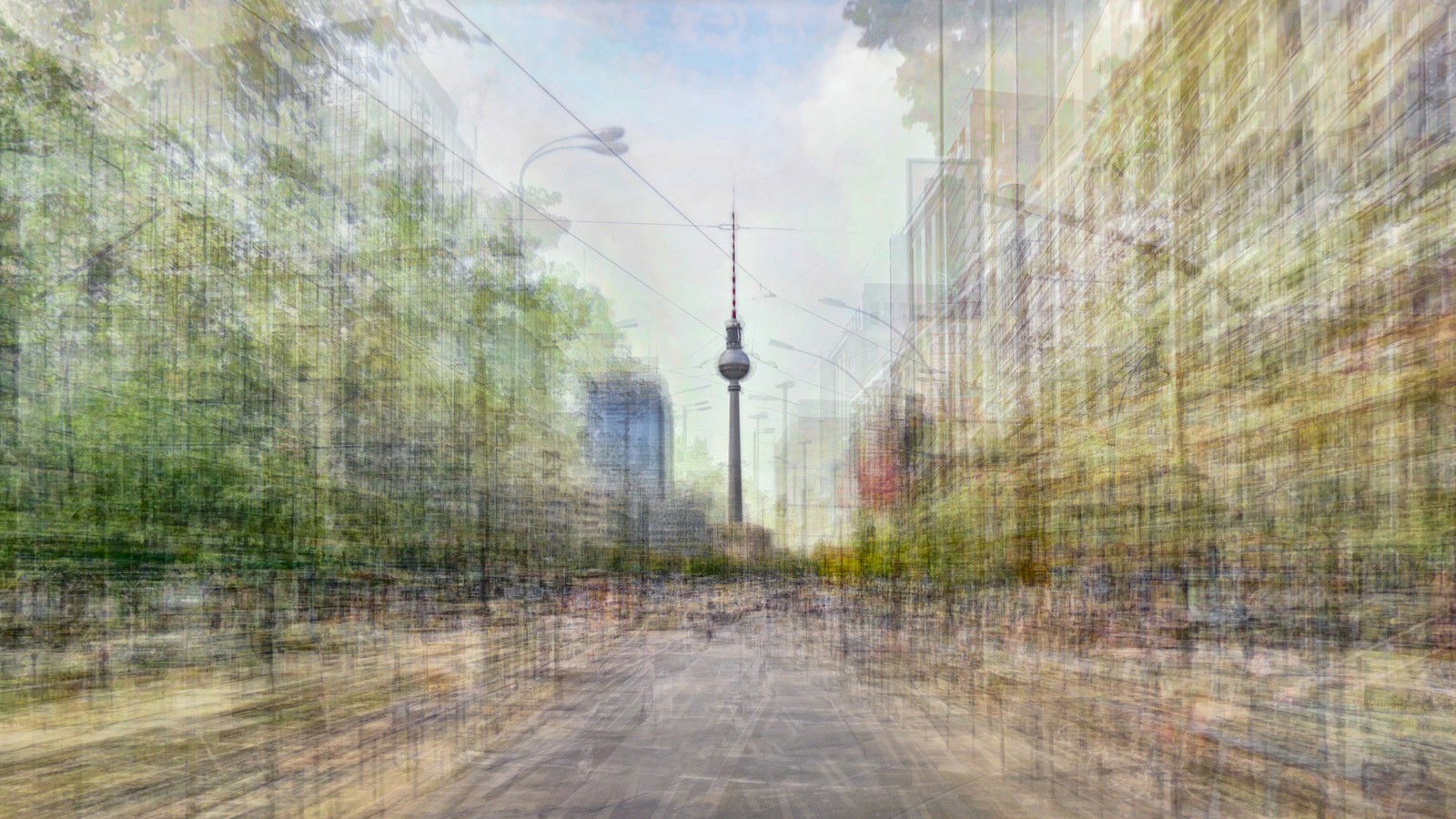 Prenzlauer Allee, Berlin by Pep Ventosa - Limited Edition. Edition of: 100. Signed.