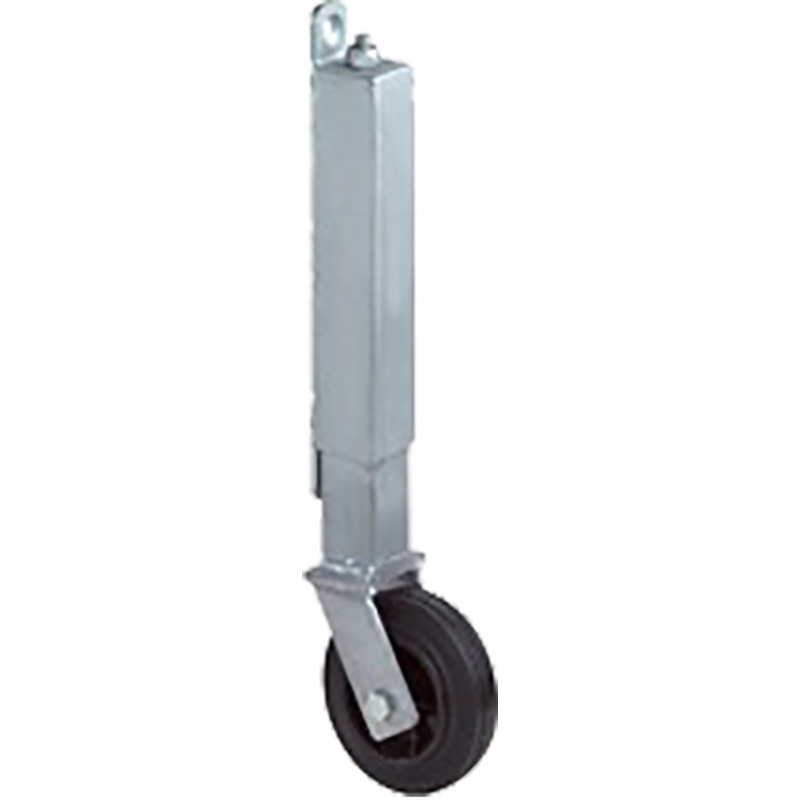 Meeverend poortwiel 100mm - 70kg draagvermogen