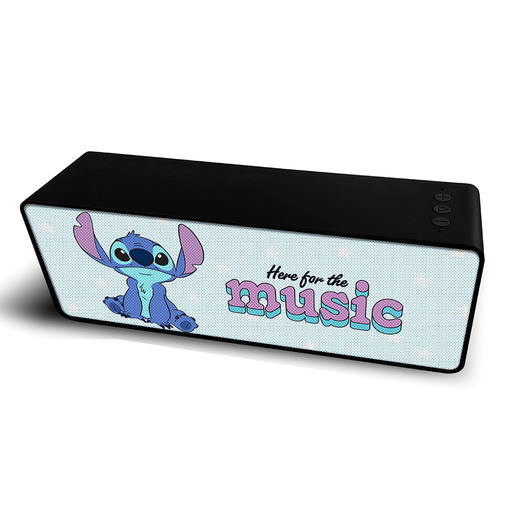 Caixa de Som Sem Fio Disney Stitch 2.1 de 10W