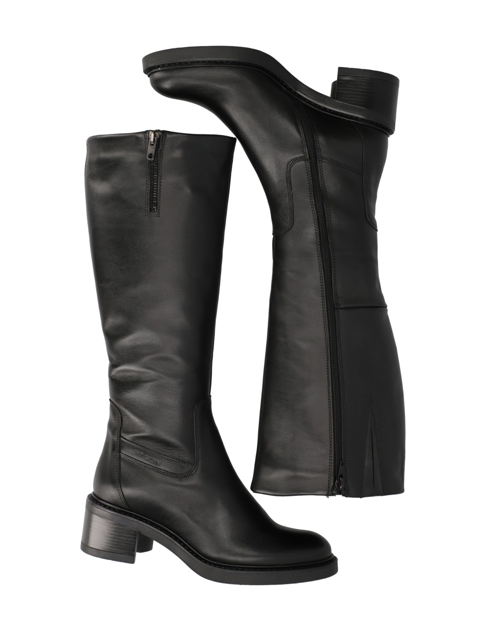 Glattleder Stiefel