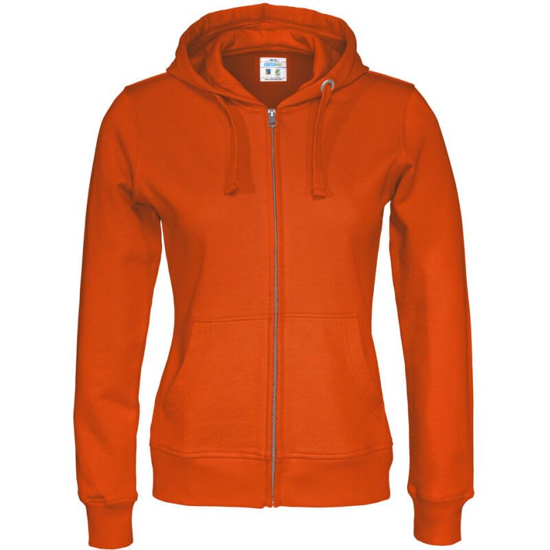 Cottover SWEATSHIRT À CAPUCHE FULL ZIP FEMME - CERTIFIÉ GOTS