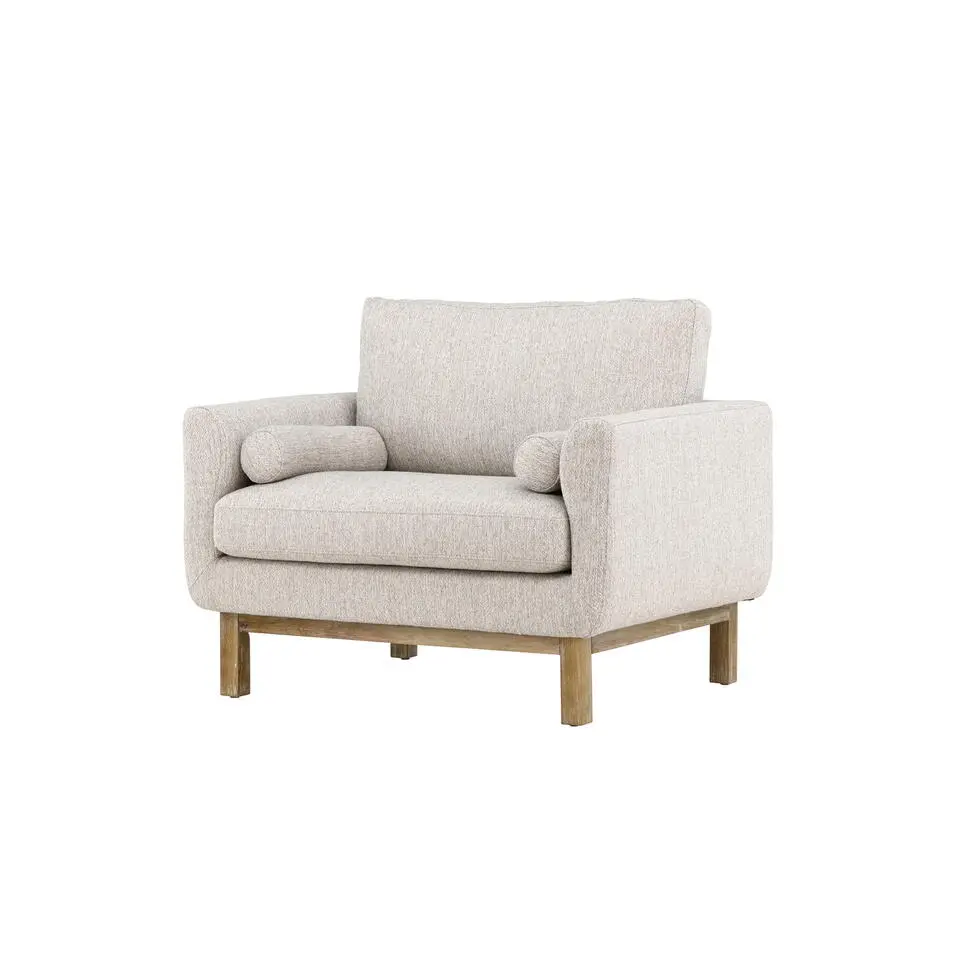 Fauteuil Beige Stof - Olympos